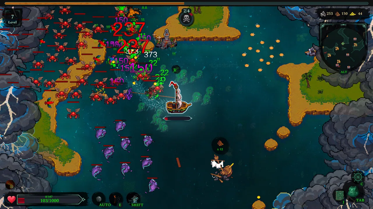 Curse of Pirates 截图 2