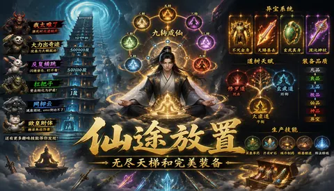 仙途放置 无尽天梯和完美装备